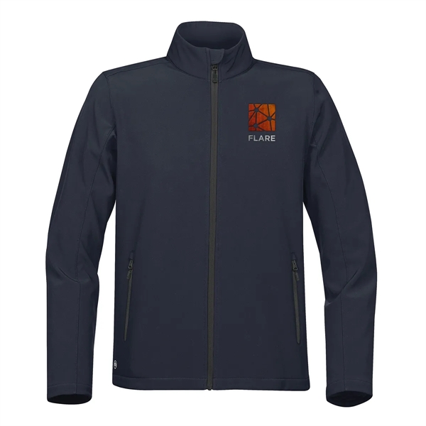 Men's softshell jacket with zippered brushed tricot pockets, chin saver and... from ASI 61125 Hit Promotional Products / Hit®