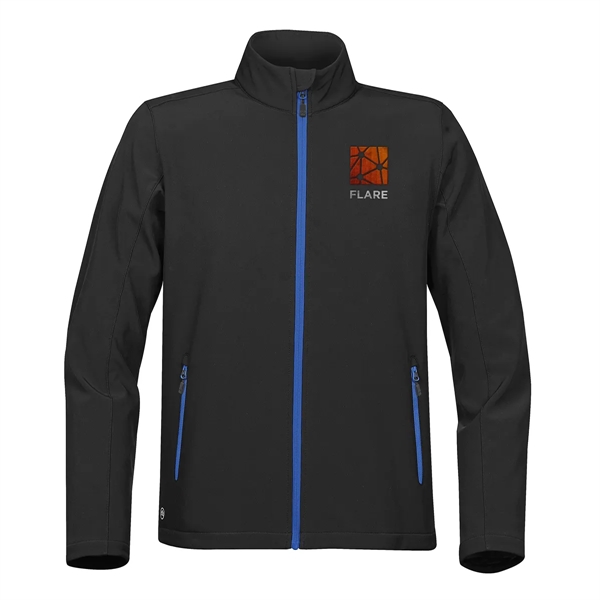 Men's softshell jacket with zippered brushed tricot pockets, chin saver and... from ASI 61125 Hit Promotional Products / Hit®