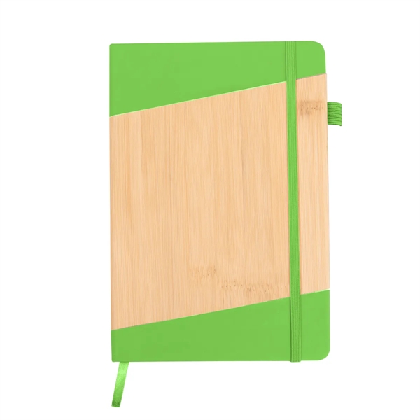 Journal with 80 lined pages, strap closure, bookmark, pen loop and... from ASI 61125 Hit Promotional Products / Hit®