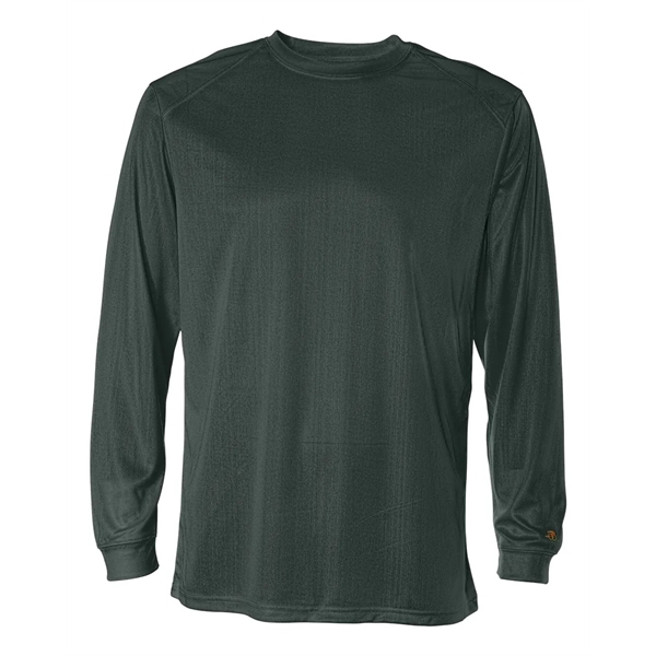 Long sleeve t-shirt with moisture managing. Blank product.... from ASI 84358 S&S Activewear