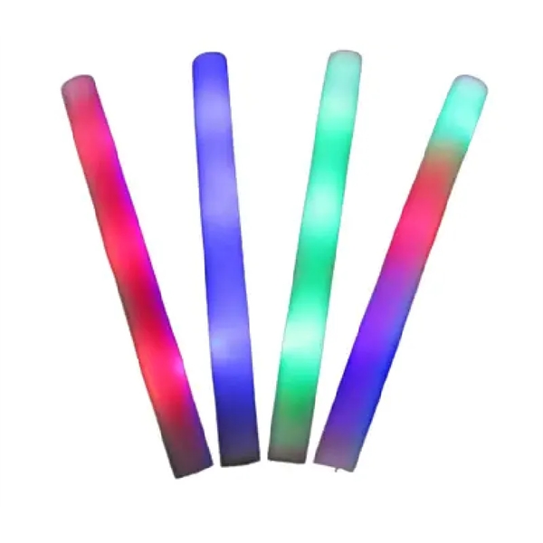 LED Light Up foam glow baton plus free 1 color silkscreen... from ASI 37218 Athena Promo (tm)