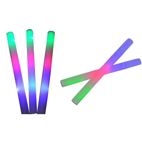LED Light Up foam glow baton plus free 1 color silkscreen... from ASI 37218 Athena Promo (tm)