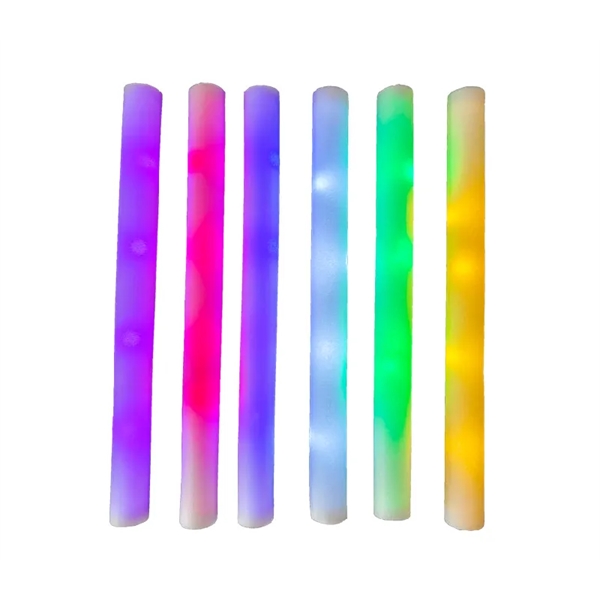 LED Light Up foam glow baton plus free 1 color silkscreen... from ASI 37218 Athena Promo (tm)