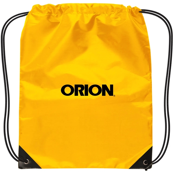 14" x 17" drawstring backpack with drawstring closure in an assortment... from ASI 52840 Evans Manufacturing