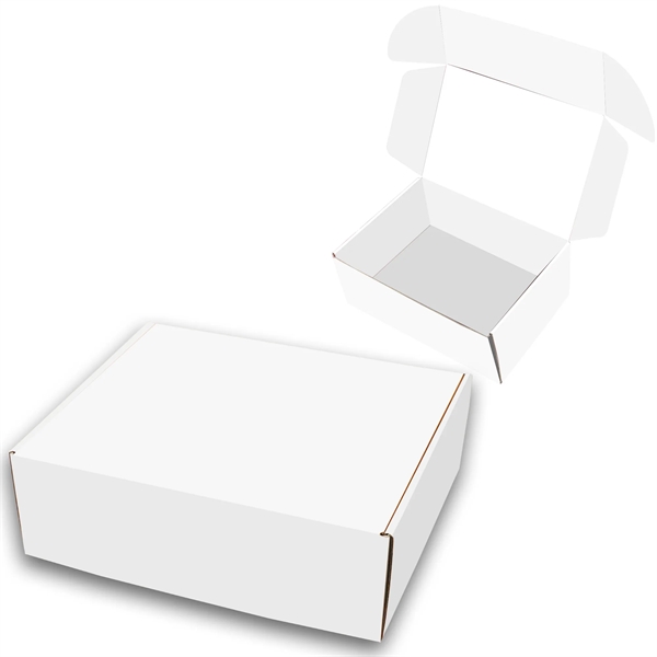 Brand Boosting Box, E-Flute, sturdy, shipping grade lift-top box; 12.25" L... from ASI 71685 Midnite Snax®