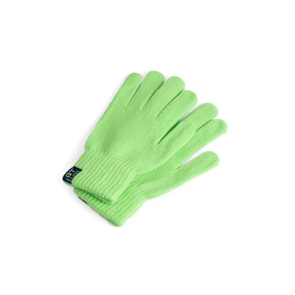 Pantone matched premium knit gloves made of acrylic and available in... from ASI 45657 Pop! Promos