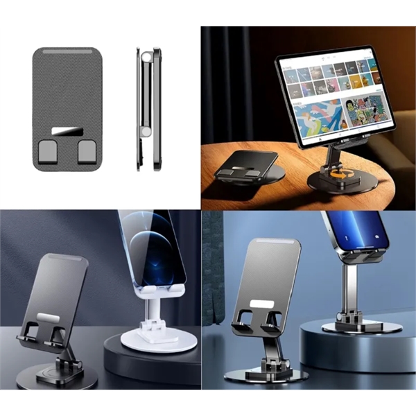 Rotatable mobile phone stand and holder plus 1 color silkscreen or... from ASI 37218 Athena Promo (tm)