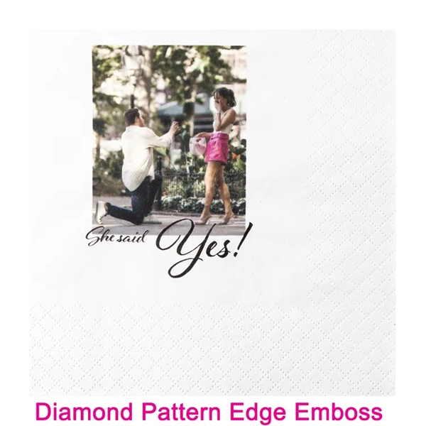 Full Color 3-ply Beverage Napkin... from ASI 31490 Admatch Corporation / Admatch-Regal