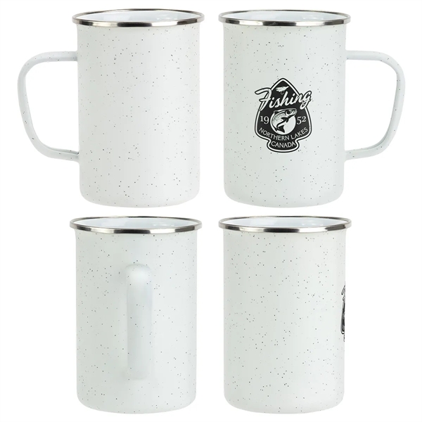 22 oz Enamel-Lined Iron Mug... from ASI 36730 Ariel Premium Supply Inc