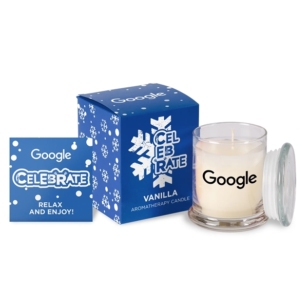 Soft touch gift box with candle... from ASI 44900 NC Custom (CI/Lanco) / Lanco