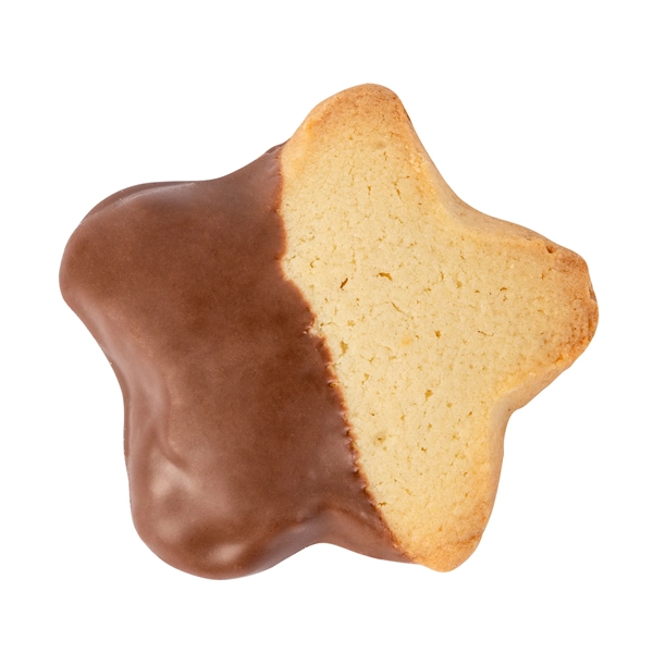 Chocolate Dipped Star Butter Cookie... from ASI 44900 NC Custom (CI/Lanco) / Chocolate Inn