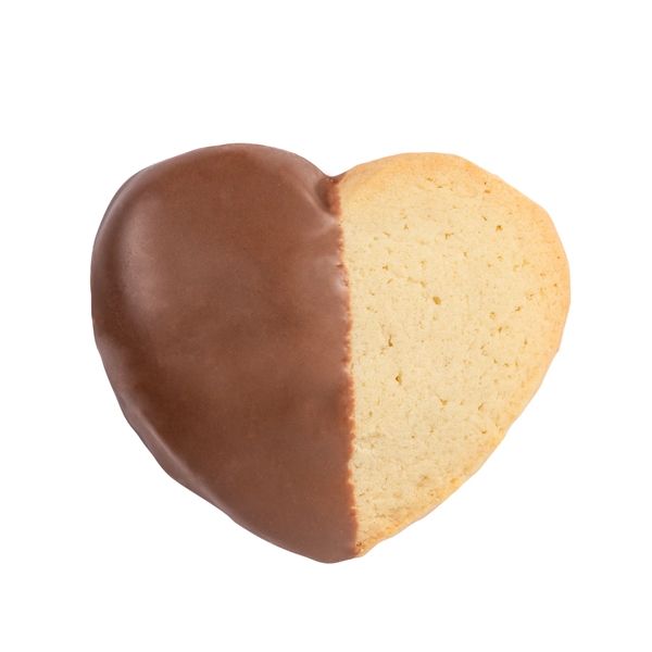 Chocolate Dipped Heart Butter Cookie... from ASI 44900 NC Custom (CI/Lanco) / Chocolate Inn