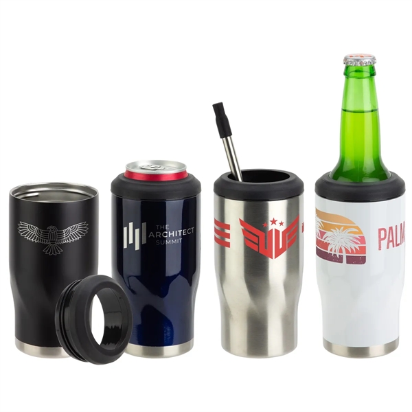 4-in-1 Stainless Steel Can Cooler... from ASI 36730 Ariel Premium Supply Inc