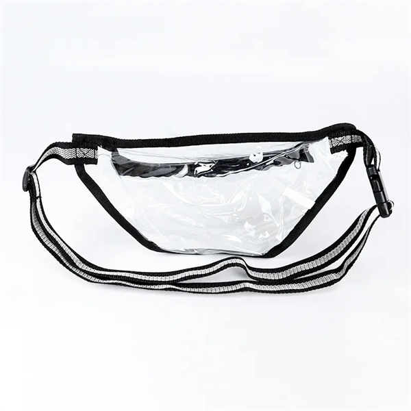 Clear Fanny Pack. Material: 25C TPU, 600D Polyester Eco Friendly, Recyclable,... from ASI 36558 Aprons, Etc.
