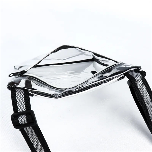 Clear Purse/ Satchel. Material: 25C TPU, 600D Polyester Eco Friendly, Recyclable,... from ASI 36558 Aprons, Etc.