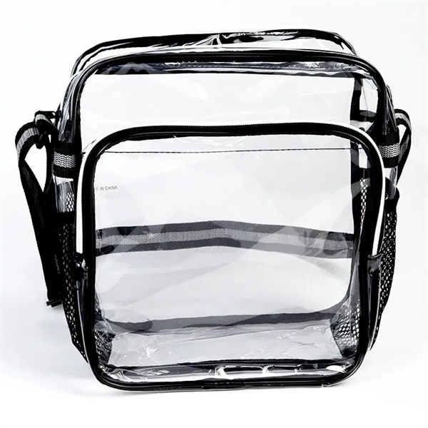 Clear Purse w/ Storage. Material: 25C TPU, 600D Polyester Eco Friendly,... from ASI 36558 Aprons, Etc.