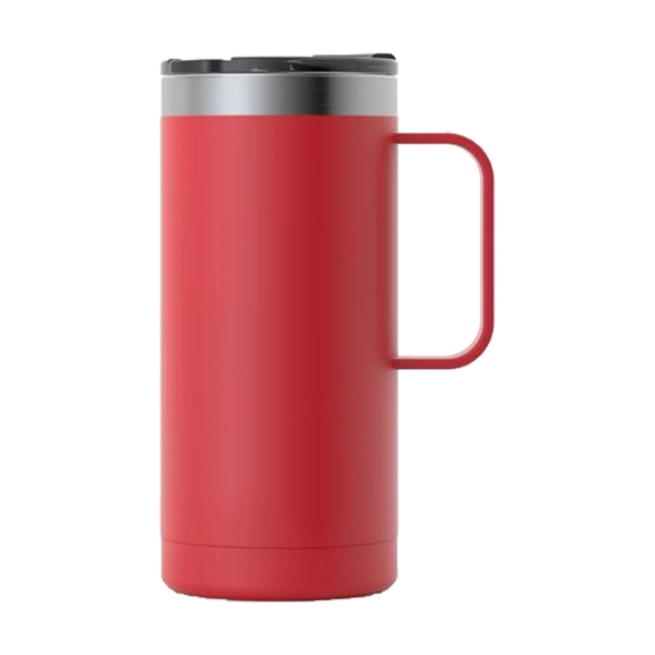 RTIC double-wall stainless steel 16 ounce travel mug with flip-top lid... from ASI 74601 Calico