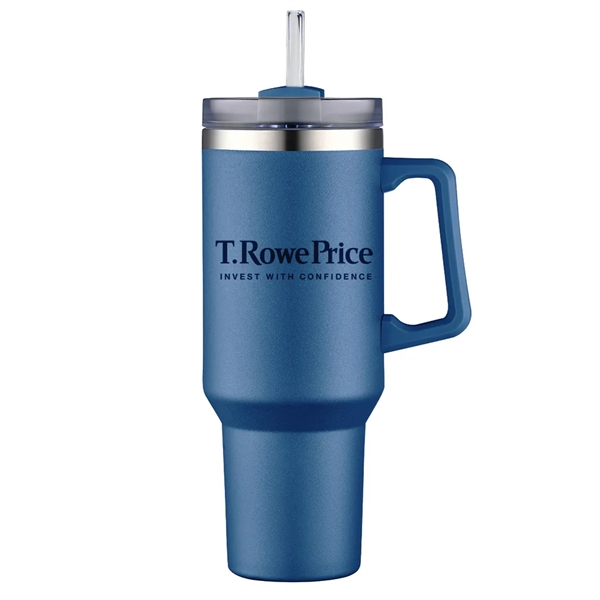 40 Oz Double Walled Vacuum Sealed Tumbler Mug with Powdered Finish.... from ASI 68190 Lungsal / Lungsal