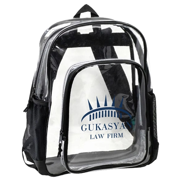 Shine Clear Backpack... from ASI 31517 Admart Products / Admart Line