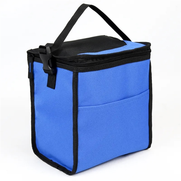 INSULATED LUNCH COOLER. Material: 600D/PVC/PEVA Insolated lining/4MMEPE. Available in Royal &... from ASI 36558 Aprons, Etc.