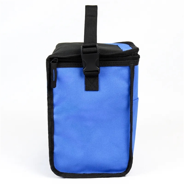 INSULATED LUNCH COOLER. Material: 600D/PVC/PEVA Insolated lining/4MMEPE. Available in Royal &... from ASI 36558 Aprons, Etc.