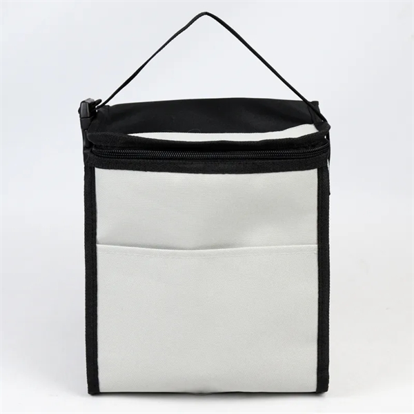 INSULATED LUNCH COOLER. Material: 600D/PVC/PEVA Insolated lining/4MMEPE. Available in Royal &... from ASI 36558 Aprons, Etc.