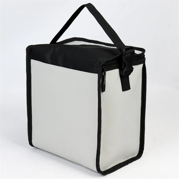 INSULATED LUNCH COOLER. Material: 600D/PVC/PEVA Insolated lining/4MMEPE. Available in Royal &... from ASI 36558 Aprons, Etc.