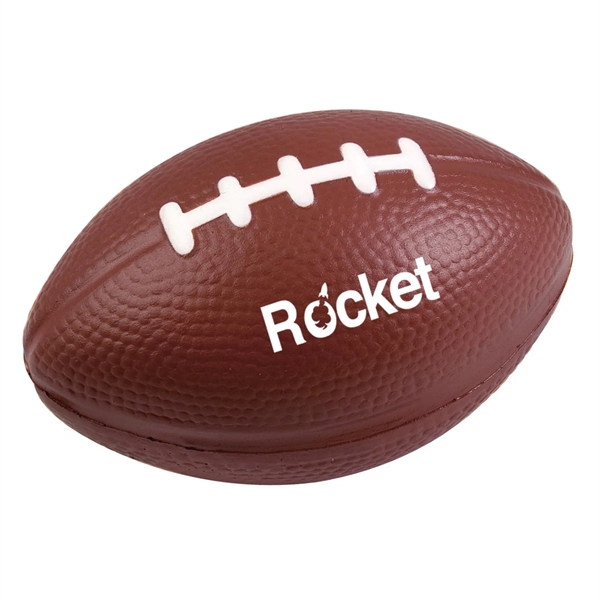 3" football shaped stress reliever.... from ASI 63549 Jornik Manufacturing Corp / Jornik
