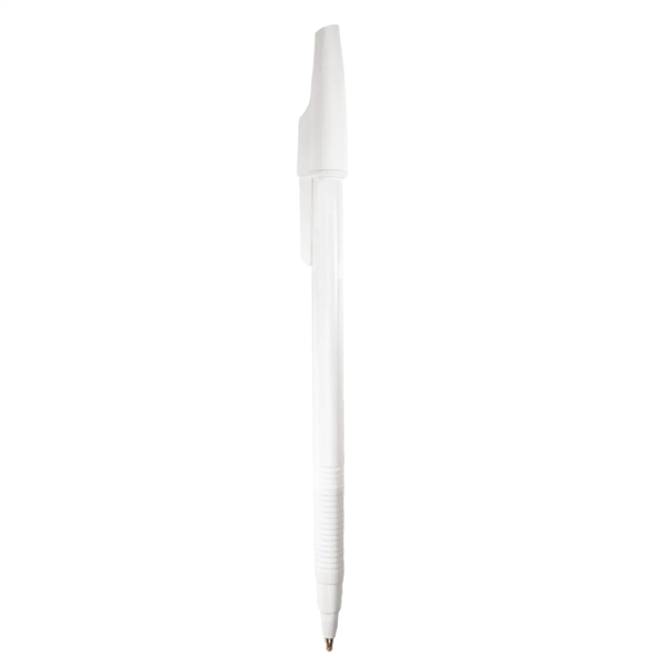 6" x 3/8" ABS plastic arrowhead-style ballpoint stick pen with cap... from ASI 52840 Evans Manufacturing