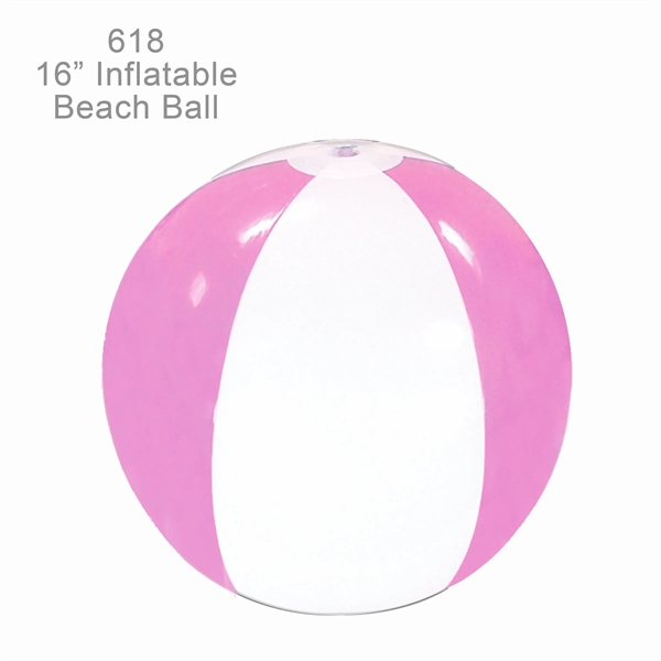 16" Inflatable Beach Balls - Ready Inventory in New Jersey -... from ASI 45100 Chulani Promotional Products, Inc