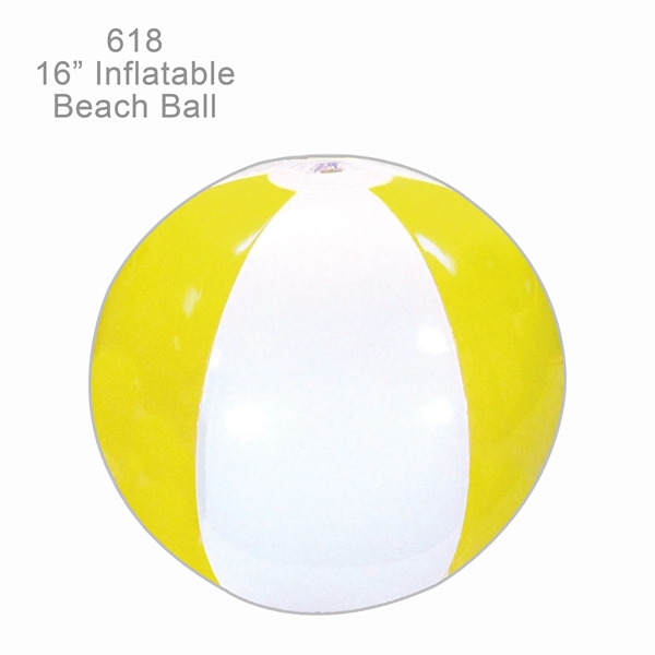 16" Inflatable Beach Balls - Ready Inventory in New Jersey -... from ASI 45100 Chulani Promotional Products, Inc