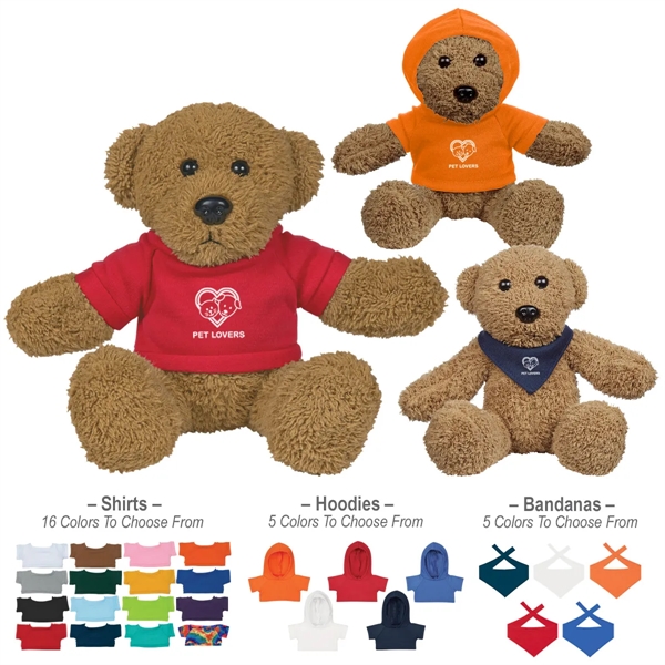 Ole' Time Rag Bear with Shirt.... from ASI 61125 Hit Promotional Products / Hit®