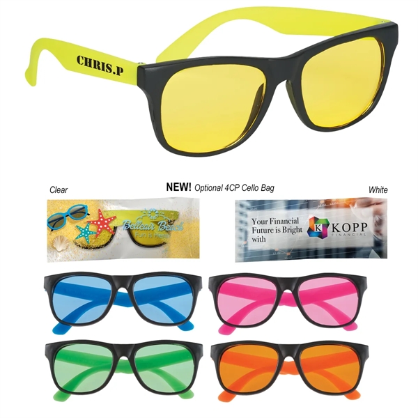 Tinted Lenses Rubberized Sunglasses... from ASI 61125 Hit Promotional Products / Hit®