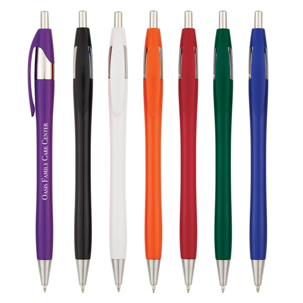 Plunger action pen... from ASI 61125 Hit Promotional Products / Hit®