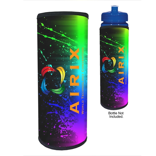 Full color foam sports bottle sleeve... from ASI 61125 Hit Promotional Products / Hit®