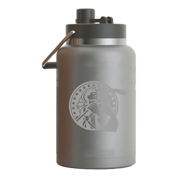 RTIC half gallon insulated stainless steel jug with spill-proof lid, wide... from ASI 74601 Calico