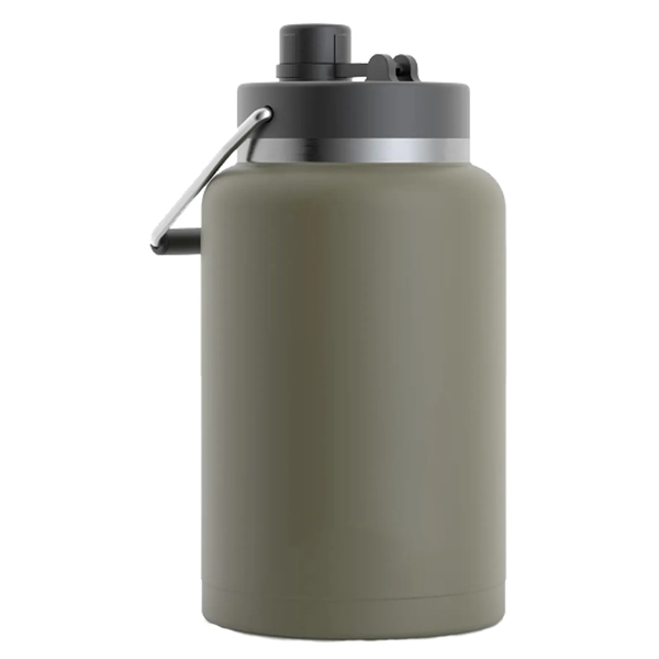 RTIC half gallon insulated stainless steel jug with spill-proof lid, wide... from ASI 74601 Calico