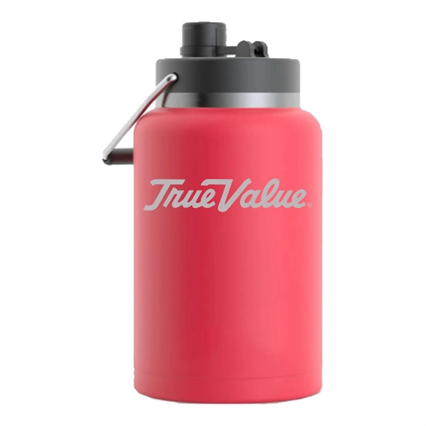 RTIC half gallon insulated stainless steel jug with spill-proof lid, wide... from ASI 74601 Calico