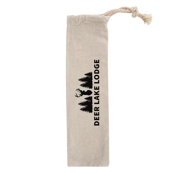Natural-colored carrying pouch made of 8 oz. cotton... from ASI 61125 Hit Promotional Products / Hit®