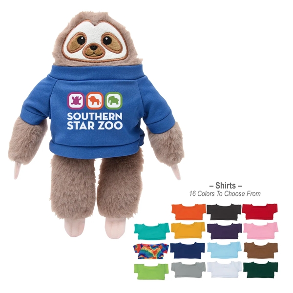 Sammy Sloth plush animal that's great for kids or as a... from ASI 61125 Hit Promotional Products / Hit®