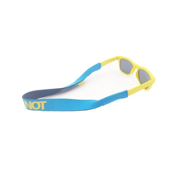 Neoprene sublimation eyewear retainer strap + free full color sublimation printing... from ASI 37218 Athena Promo (tm)