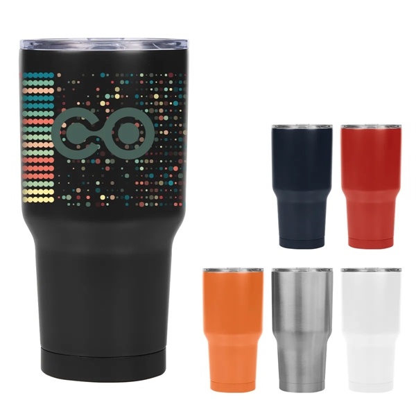 30 Oz. Full Color Jackson Stainless Steel Tumbler... from ASI 61125 Hit Promotional Products / Hit®