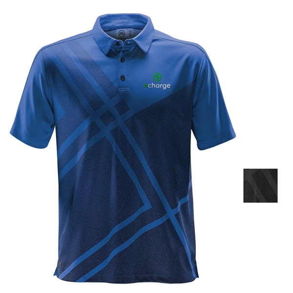 Men's polo with moisture management, snag-resistant fabric, a UPF rating of... from ASI 61125 Hit Promotional Products / Hit®