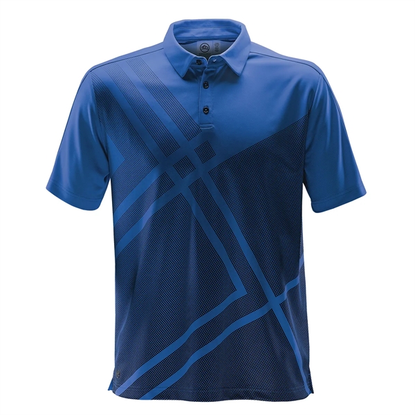 Men's polo with moisture management, snag-resistant fabric, a UPF rating of... from ASI 61125 Hit Promotional Products / Hit®