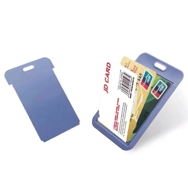 PVC Leather Card Badge Wallet with Lanyard - Style 2 plus... from ASI 37218 Athena Promo (tm)