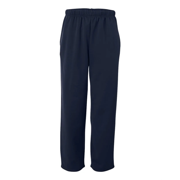 Adult moisture-management open bottom sweatpants. Blank product.... from ASI 84358 S&S Activewear