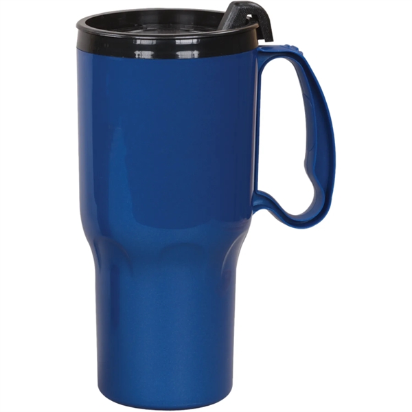 21-ounce mug with double-wall insulation and handle.... from ASI 57653 Gold Bond