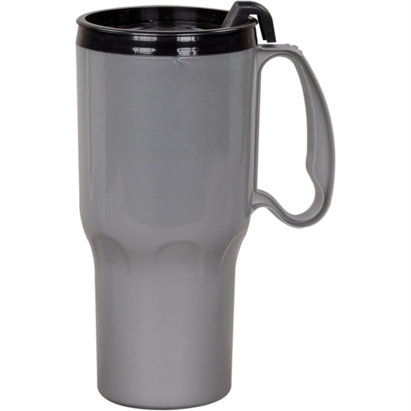 21-ounce mug with double-wall insulation and handle.... from ASI 57653 Gold Bond