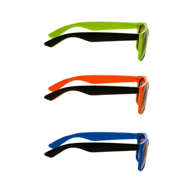 UV400 matte polycarbonate sunglasses plus free 1 color silkscreen imprint on... from ASI 37218 Athena Promo (tm)
