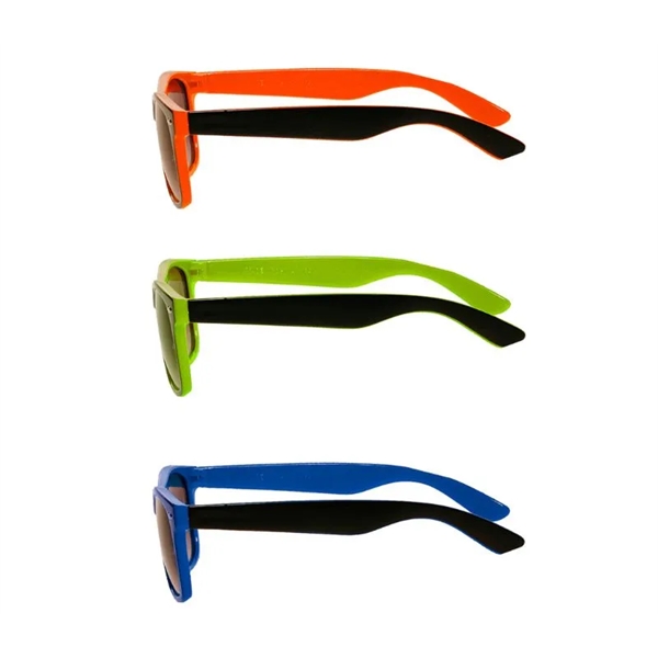 UV400 matte polycarbonate sunglasses plus free 1 color silkscreen imprint on... from ASI 37218 Athena Promo (tm)